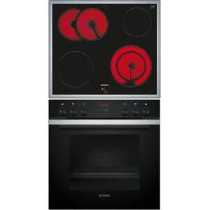 Siemens iQ300 HE213BBS3 Backofen & Kochfeld-Set - Heißluft Kochgerät Siemens iQ300 HE213BBS3 Backofen & Kochfeld-Set - Heißluft Kochgerät