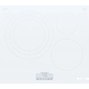 Bosch PID612BB1E - Bianco - Piano cottura a induzione Bosch PID612BB1E - Bianco - Piano cottura a induzione