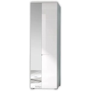 Bílá Šatní Skříň Sconto 60x198x40 cm - Skříně Bílá Šatní Skříň Sconto 60x198x40 cm - Skříně