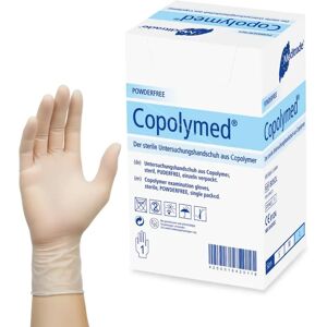 Meditrade Unisex Egyszer használatos kesztyűk - Copolymed bézs M - 50 pár Meditrade Unisex Egyszer használatos kesztyűk - Copolymed bézs M - 50 pár