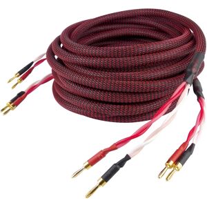 Dynavox Model 207299 Speaker Cable - High-End 5m, Red/Black Dynavox Model 207299 Speaker Cable - High-End 5m, Red/Black