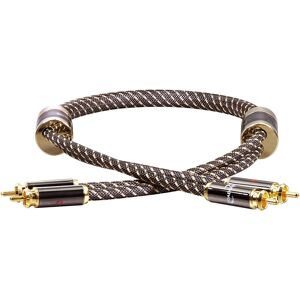 Dynavox Black Line High-End RCA Stereo Cable - Audio Cable Dynavox Black Line High-End RCA Stereo Cable - Audio Cable