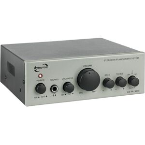 Dynavox 60W Silber Stereo-Verstärker - Verstärker Dynavox 60W Silber Stereo-Verstärker - Verstärker