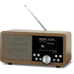 Radio Bluetooth DAB+ FM Dynavox Brąz Radio Bluetooth DAB+ FM Dynavox Brąz
