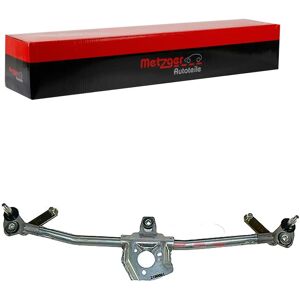 Metzger Enlace de Limpiaparabrisas VW/Audi/Seat/Skoda - Delantero Izquierdo - Sin Motor Metzger Enlace de Limpiaparabrisas VW/Audi/Seat/Skoda - Delantero Izquierdo - Sin Motor