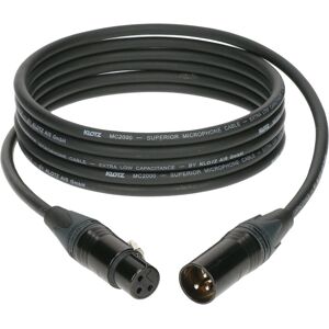 Klotz M2FM1-1000 Audio Kabel - 10m XLR - Microfoon kabel van topkwaliteit Klotz M2FM1-1000 Audio Kabel - 10m XLR - Microfoon kabel van topkwaliteit