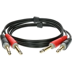 Klotz AIS GmbH AT-JJ0300 Kabel audio - 3m, Czarny, Złocone styki - Stereo Klotz AIS GmbH AT-JJ0300 Kabel audio - 3m, Czarny, Złocone styki - Stereo