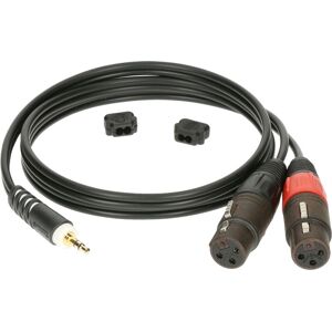 Câble adaptateur Klotz AY8-0100 - Câble audio - Noir - Publicité Câble adaptateur Klotz AY8-0100 - Câble audio - Noir - Publicité