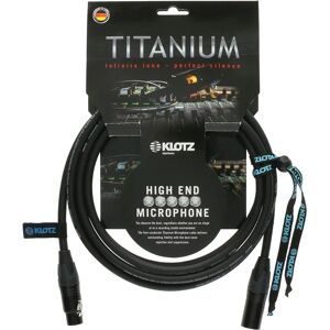 Klotz Kable TI-M0500 Microphone Cable - 5m - Black Klotz Kable TI-M0500 Microphone Cable - 5m - Black