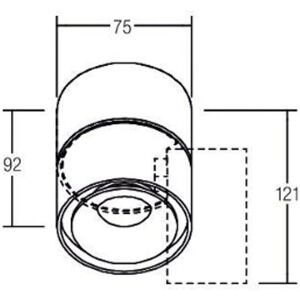 Brumberg LED-Deckenspot - 12062173 - Weiß - 410lm - Verstellbar Brumberg LED-Deckenspot - 12062173 - Weiß - 410lm - Verstellbar