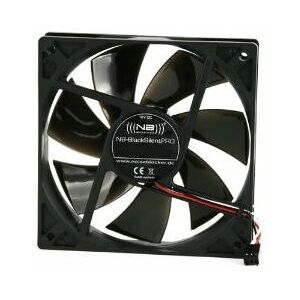 Ventilateur PC Noiseblocker BlackSilentPro PK2 - 140mm, Noir, 1200rpm - Publicité Ventilateur PC Noiseblocker BlackSilentPro PK2 - 140mm, Noir, 1200rpm - Publicité