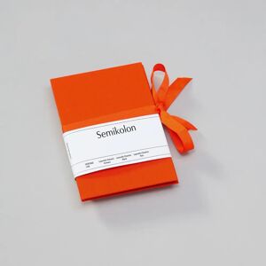 Semikolon Leporello Fotoalbum - Klassischer Leinencover, Orange - Fotoalbum Semikolon Leporello Fotoalbum - Klassischer Leinencover, Orange - Fotoalbum