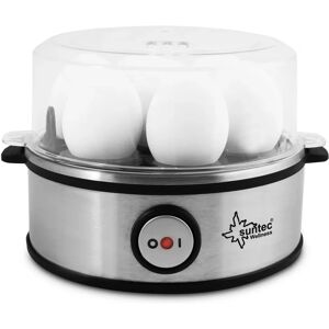 Cuiseur à œufs Suntec Wellness - 7 œufs - Design en acier inoxydable - Arrêt automatique Cuiseur à œufs Suntec Wellness - 7 œufs - Design en acier inoxydable - Arrêt automatique
