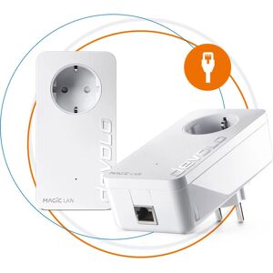 Devolo Magic 2 LAN Powerline Ethernet White 2 pcs - Powerline Adapter Devolo Magic 2 LAN Powerline Ethernet White 2 pcs - Powerline Adapter