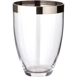 Vase Charlotte Edzard - Verre soufflé à la bouche, 15x20cm, Argent - Publicité Vase Charlotte Edzard - Verre soufflé à la bouche, 15x20cm, Argent - Publicité