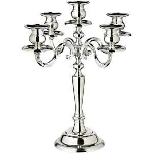 Edzard Regina II Porte-bougies en Argent - Support pour 5 bougies - Publicité Edzard Regina II Porte-bougies en Argent - Support pour 5 bougies - Publicité