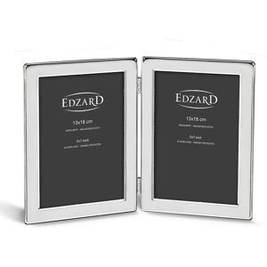 Cadre photo portable Edzard 2 emplacements Rivoli, 13x18 cm Argent - Cadre photo - Publicité Cadre photo portable Edzard 2 emplacements Rivoli, 13x18 cm Argent - Cadre photo - Publicité