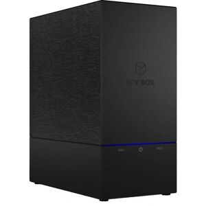 ICY BOX IB-RD3621U3 3.5" HDD/SSD enclosure - RAID 0/1 - Black ICY BOX IB-RD3621U3 3.5" HDD/SSD enclosure - RAID 0/1 - Black