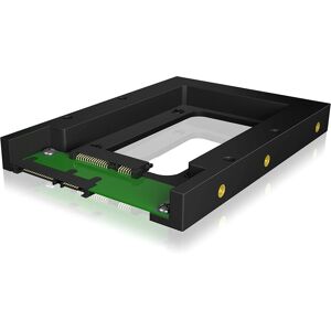 RaidSonic Icy Box Storage Bay Adapter Ib-2538Sts - 2.5'/3.5'' SATA HDD/SSD Black RaidSonic Icy Box Storage Bay Adapter Ib-2538Sts - 2.5'/3.5'' SATA HDD/SSD Black