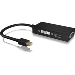 Adattatore ICY BOX IB-AC1032 Mini DisplayPort DVI HDMI VGA - Convertitore video Adattatore ICY BOX IB-AC1032 Mini DisplayPort DVI HDMI VGA - Convertitore video