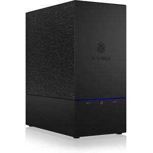 ICY BOX IB-RD3621-C31 Disk Array - Black - 2 Bay External RAID ICY BOX IB-RD3621-C31 Disk Array - Black - 2 Bay External RAID