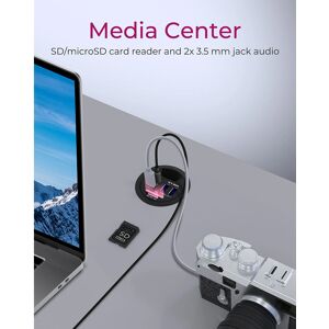 ICY BOX IB-HUB1404A 3-Port USB Hub - Black ICY BOX IB-HUB1404A 3-Port USB Hub - Black