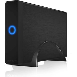 ICY BOX IB-377-C31 Hårddiskskåpa - Svart - 3,5" ICY BOX IB-377-C31 Hårddiskskåpa - Svart - 3,5"
