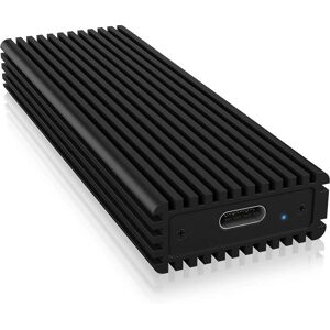 ICY BOX IB-1816M-C31 NVMe SSD-omslag - Sort - Lager ICY BOX IB-1816M-C31 NVMe SSD-omslag - Sort - Lager