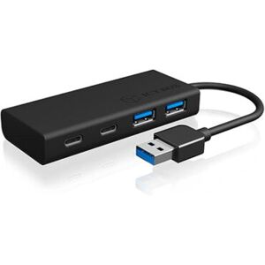 RaidSonic ICY BOX 4 Port USB Hub - Black RaidSonic ICY BOX 4 Port USB Hub - Black