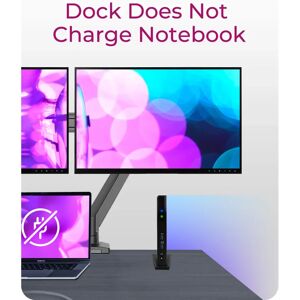 ICY BOX IB-DK2251AC Dual 4K Docking Station - Black ICY BOX IB-DK2251AC Dual 4K Docking Station - Black