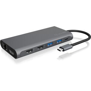 ICY BOX IC-DK4050-CPD Docking Station - 4K HDMI, 100W PD ICY BOX IC-DK4050-CPD Docking Station - 4K HDMI, 100W PD