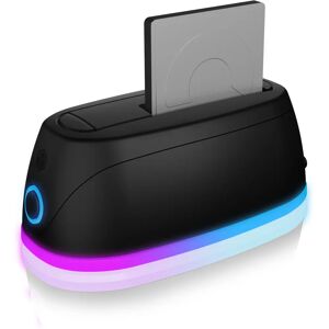 ICY BOX IB-1124L-C3 HDD Docking Station - Black ICY BOX IB-1124L-C3 HDD Docking Station - Black
