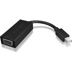 Adaptateur VGA Mini DisplayPort ICY BOX IB-AC504 - Noir Adaptateur VGA Mini DisplayPort ICY BOX IB-AC504 - Noir