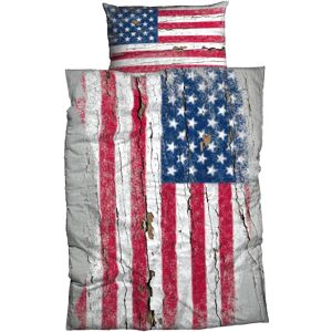 Casatex Stars & Stripes - Blau/Rot Flaggen Bettwäsche Casatex Stars & Stripes - Blau/Rot Flaggen Bettwäsche