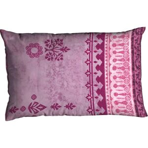 CASATEX Indi Lila Muster Kissenbezug - Biber, 40x80cm CASATEX Indi Lila Muster Kissenbezug - Biber, 40x80cm