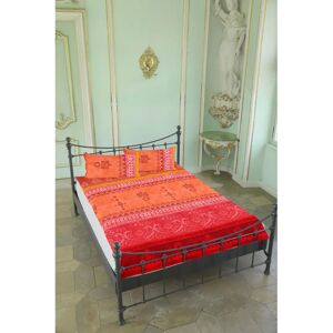 Casatex Indi Orange Satin Bettwäsche - Bettart Casatex Indi Orange Satin Bettwäsche - Bettart