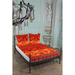 CASATEX Suzani Satin Bettwäsche - Blumen & Paisley - 155x220cm CASATEX Suzani Satin Bettwäsche - Blumen & Paisley - 155x220cm