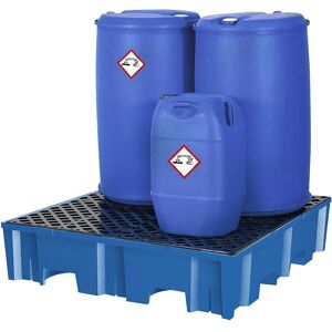 Vas de colectare PE pentru 4 butoaie 200L - Depozitare substante periculoase Vas de colectare PE pentru 4 butoaie 200L - Depozitare substante periculoase