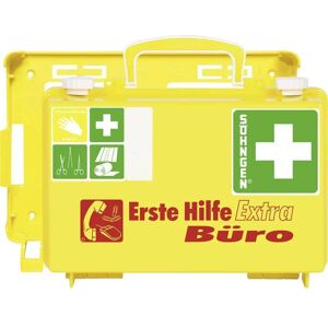 Söhngen Erste-Hilfe-Koffer Neongelb - DIN 13157, Stoßfest, Wandhalterung Söhngen Erste-Hilfe-Koffer Neongelb - DIN 13157, Stoßfest, Wandhalterung