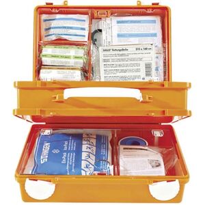 Söhngen Botiquín de primeros auxilios - DIN 13157, 3 niveles, 260x170x170mm, Naranja Söhngen Botiquín de primeros auxilios - DIN 13157, 3 niveles, 260x170x170mm, Naranja