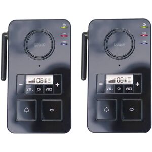 modern-electronics FS 2.1 Kabelloser Gegensprechanlage - 2000m - Schwarz modern-electronics FS 2.1 Kabelloser Gegensprechanlage - 2000m - Schwarz