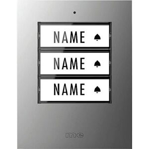 Modern-Electronics 41306 Wireless Doorbell Transmitter - Silver Modern-Electronics 41306 Wireless Doorbell Transmitter - Silver