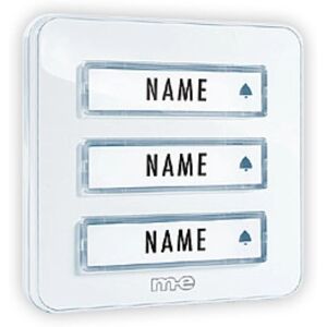 Modern-Electronics KTA-3 W Vit Dørklokke - Intercom og Ringeklokke Modern-Electronics KTA-3 W Vit Dørklokke - Intercom og Ringeklokke