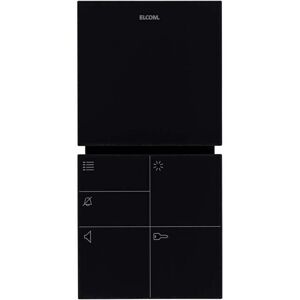 Elcom - BFT-510 SW - Noir - Door phone - Publicité Elcom - BFT-510 SW - Noir - Door phone - Publicité