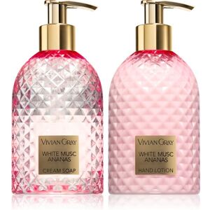 Vivian Gray Gemstone White Musc & Ananas Gift Set - Cosmet... Vivian Gray Gemstone White Musc & Ananas Gift Set - Cosmet...