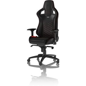 noblechairs EPIC Gaming Chair - Schwarz/Rot - Ergonomisch, Atmungsaktiv, Verstellbar, 4D Armlehnen noblechairs EPIC Gaming Chair - Schwarz/Rot - Ergonomisch, Atmungsaktiv, Verstellbar, 4D Armlehnen