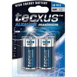 Tecxus LR14 2-BL Einweg-Alkalibatterie Tecxus LR14 2-BL Einweg-Alkalibatterie