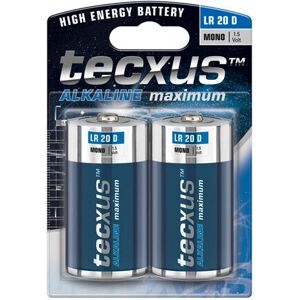 Tecxus LR20 2-BL Alkaline Batterie - Batterie Tecxus LR20 2-BL Alkaline Batterie - Batterie