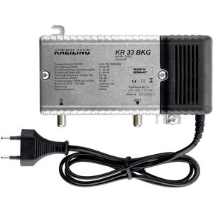 Kreiling Kreiling BK-33 BKG Amplificateur signal TV - Large bande, 85-1006 MHz - Publicité Kreiling Kreiling BK-33 BKG Amplificateur signal TV - Large bande, 85-1006 MHz - Publicité