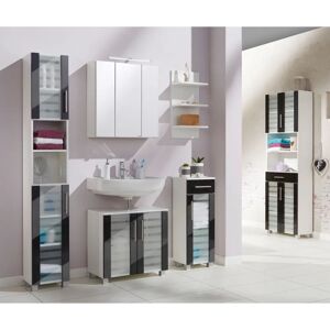 WELLTIME Jaca - Hochglänzender MDF Badschrank WELLTIME Jaca - Hochglänzender MDF Badschrank